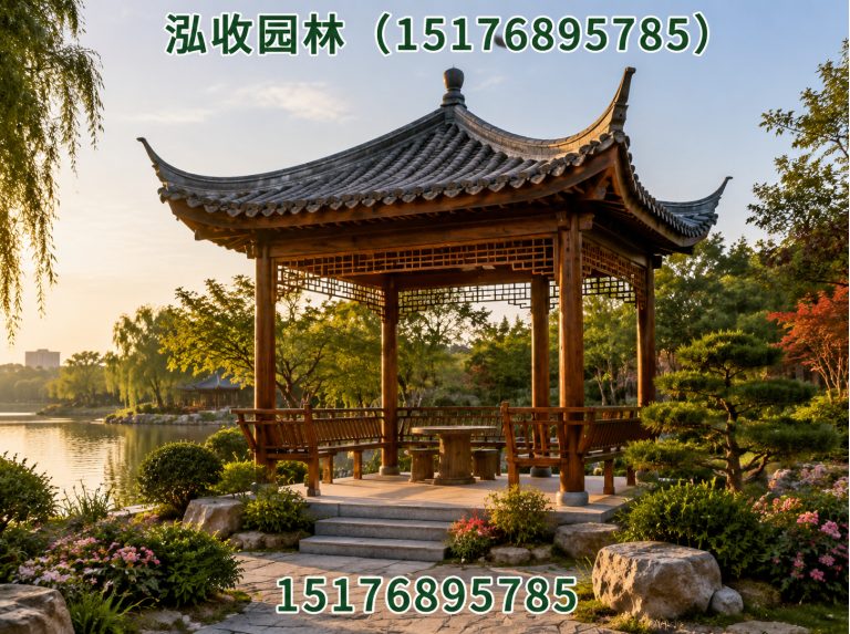 惠州防腐木展示图